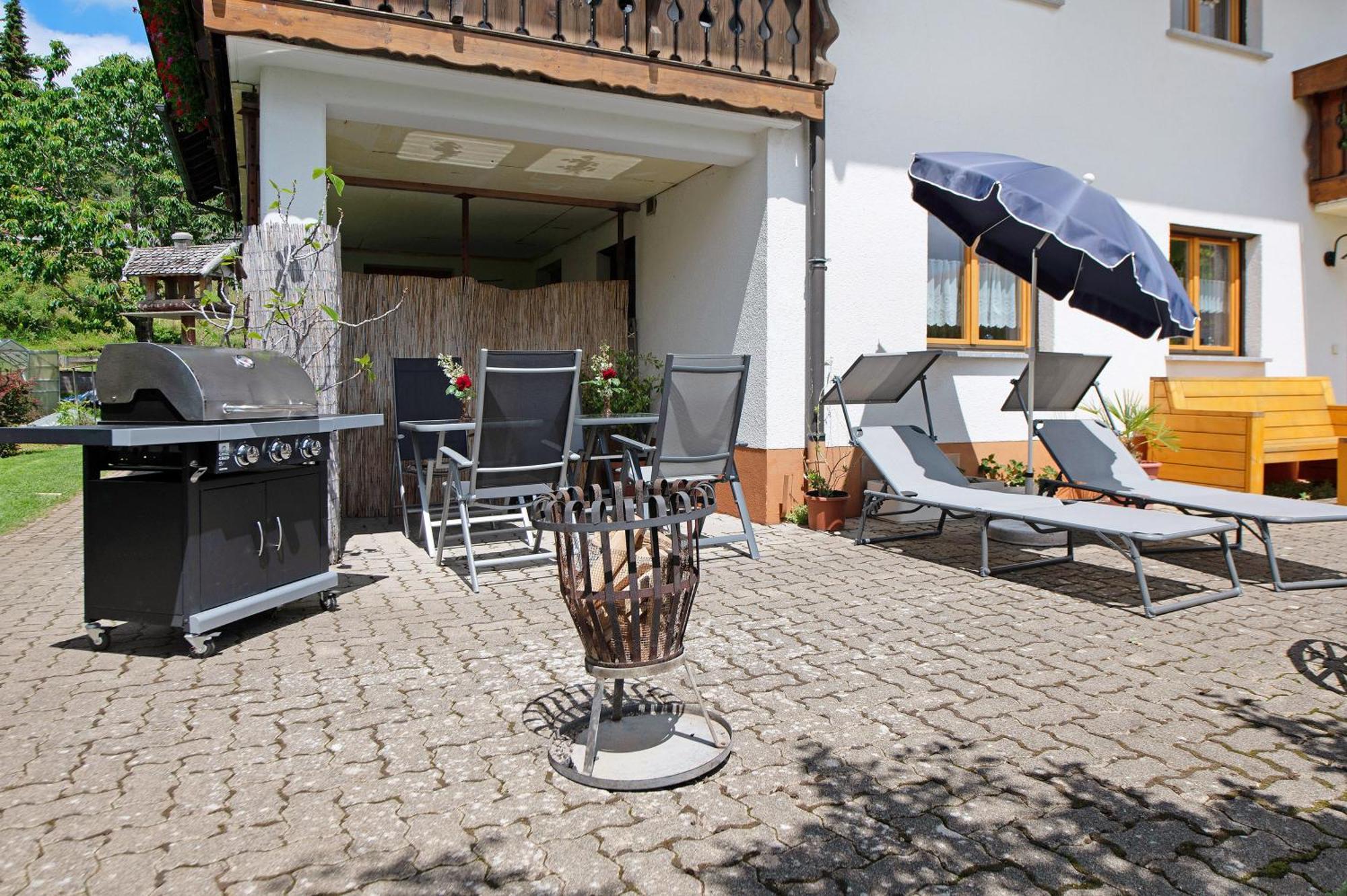 Ferienwohnung Blasi Mit Alpensicht Ibach エクステリア 写真