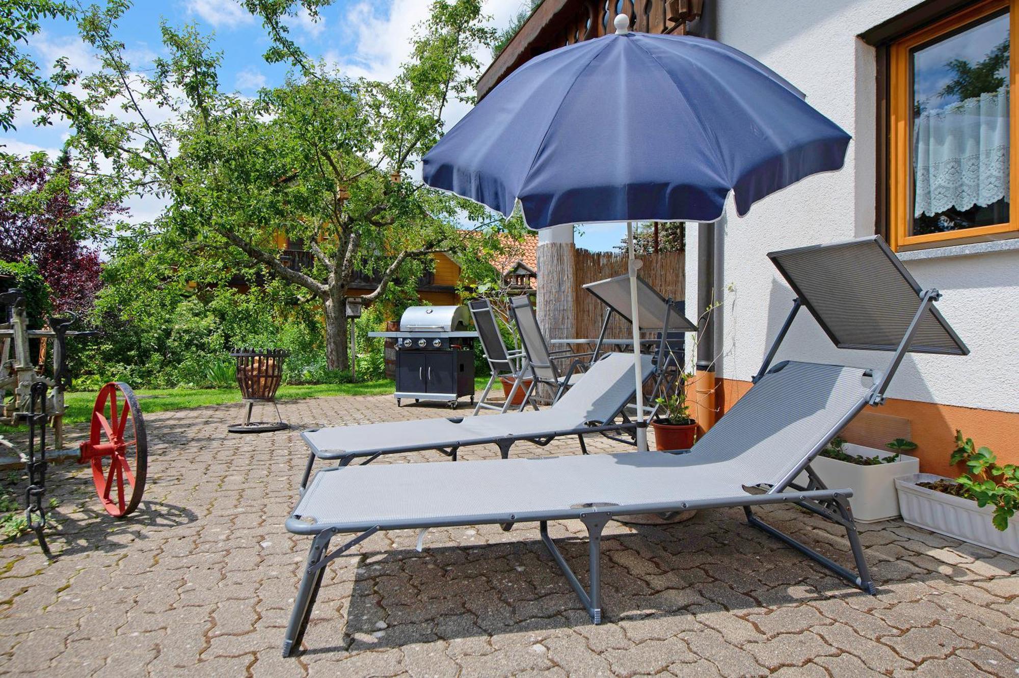 Ferienwohnung Blasi Mit Alpensicht Ibach エクステリア 写真